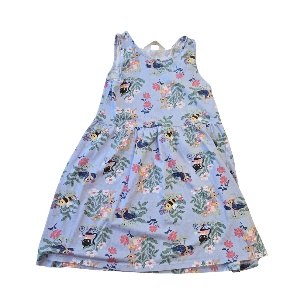 H&M Set of Four Patterned Sleeveless Girl's Dresses Size: 8/10 - Picture 2 of 9
